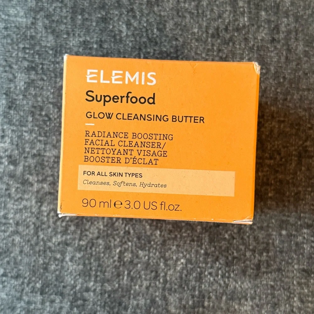 ELEMIS Superfood Glow Cleansing Butter 90ml NIB Radiance Cleanser - Picture 3 of 4